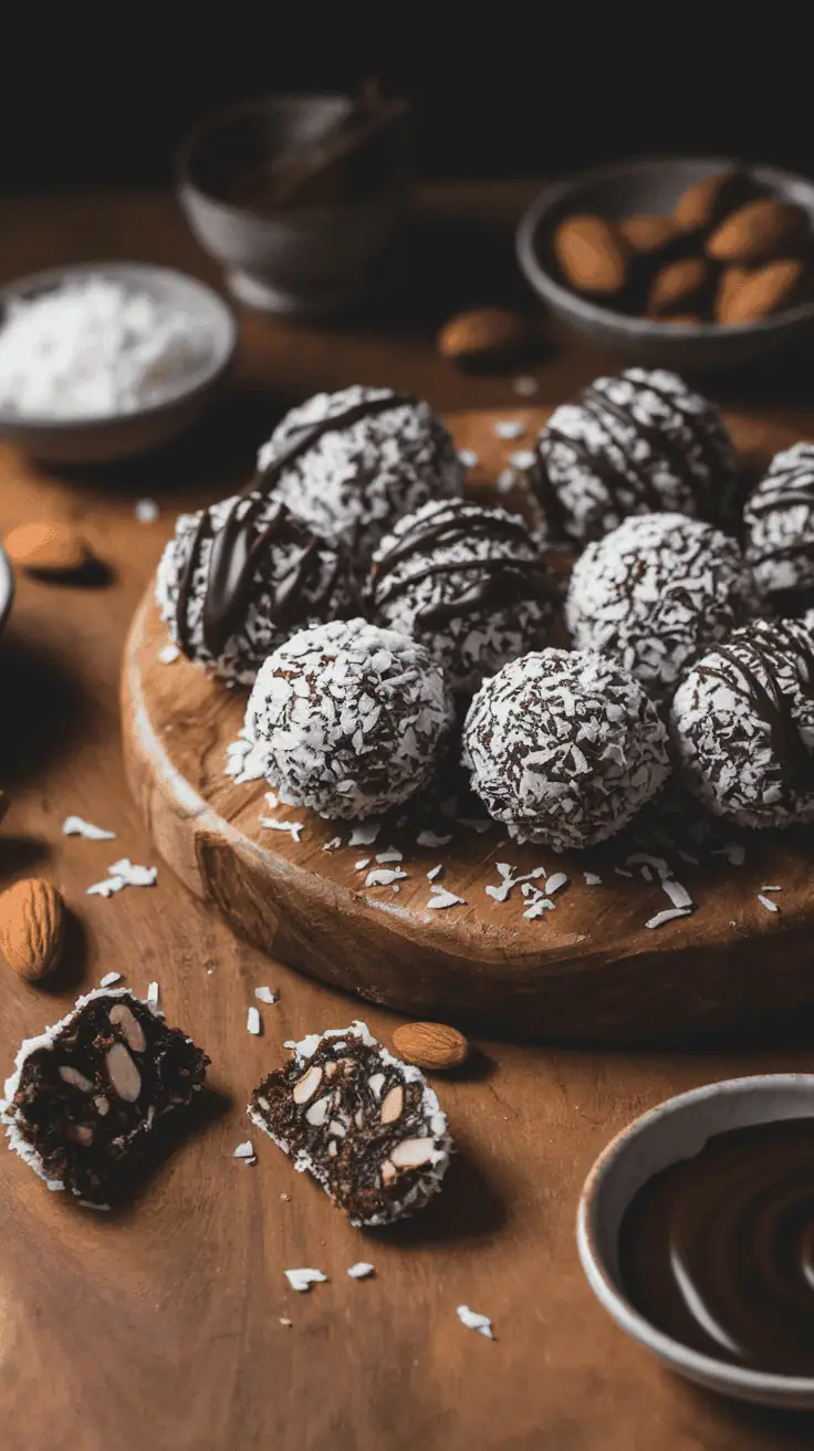 Almond Joy Energy Bites