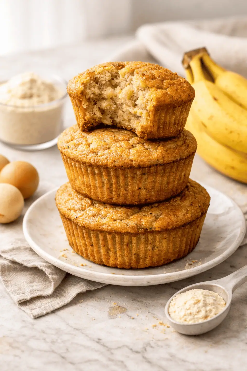 Banana Protein Muffins