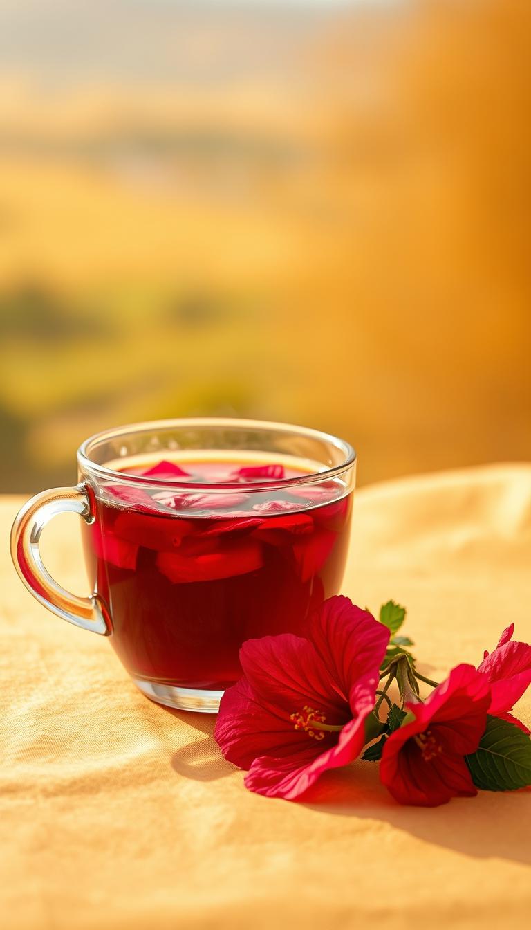 Berry Hibiscus Iced Tea