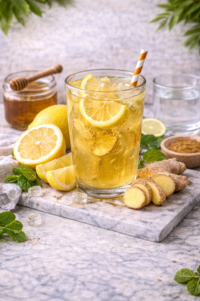 Zesty Lemon Ginger Elixir