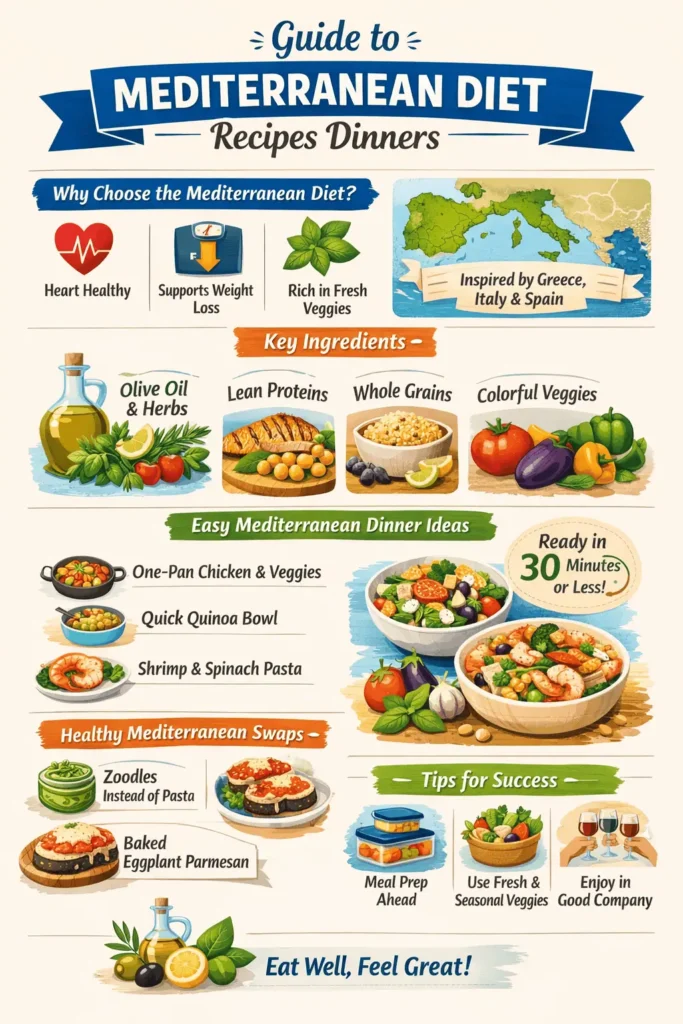 Flavorful Mediterranean Diet Dinner Ideas