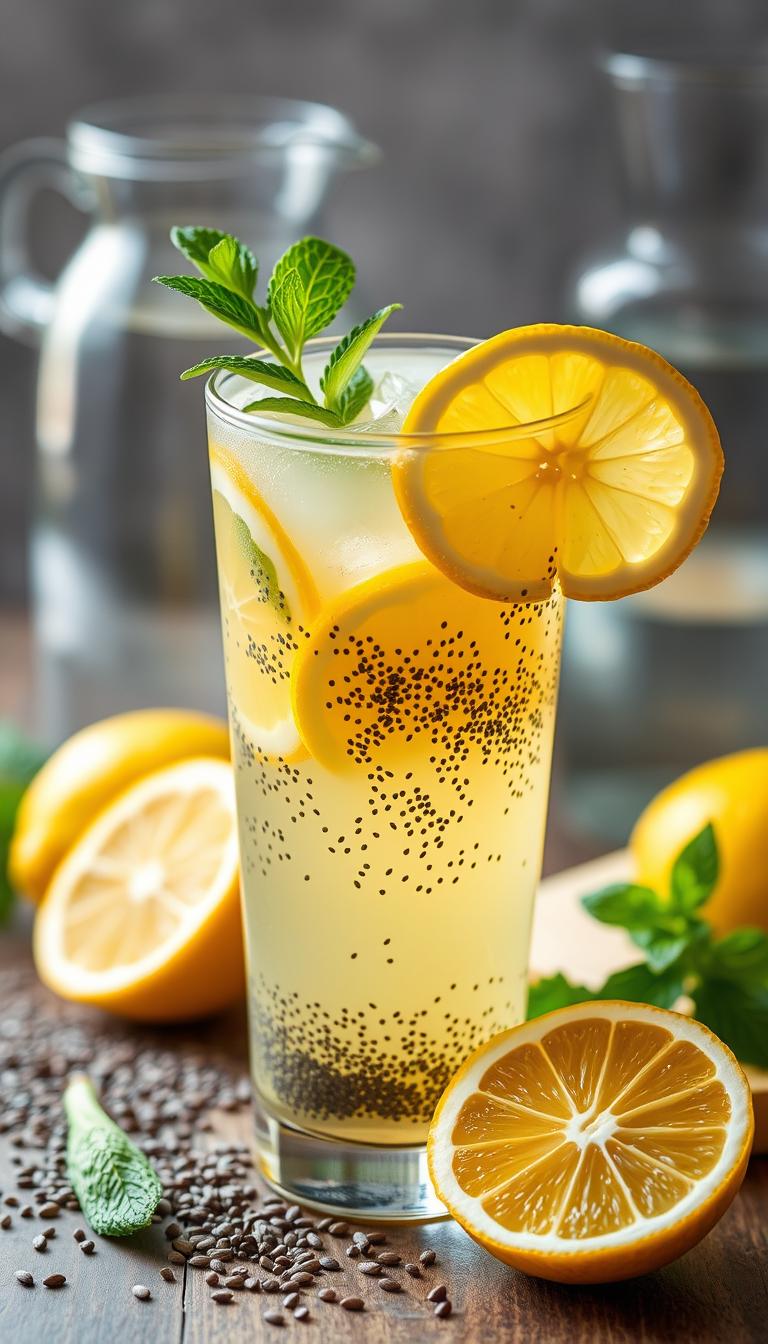 Chia Seed Lemonade