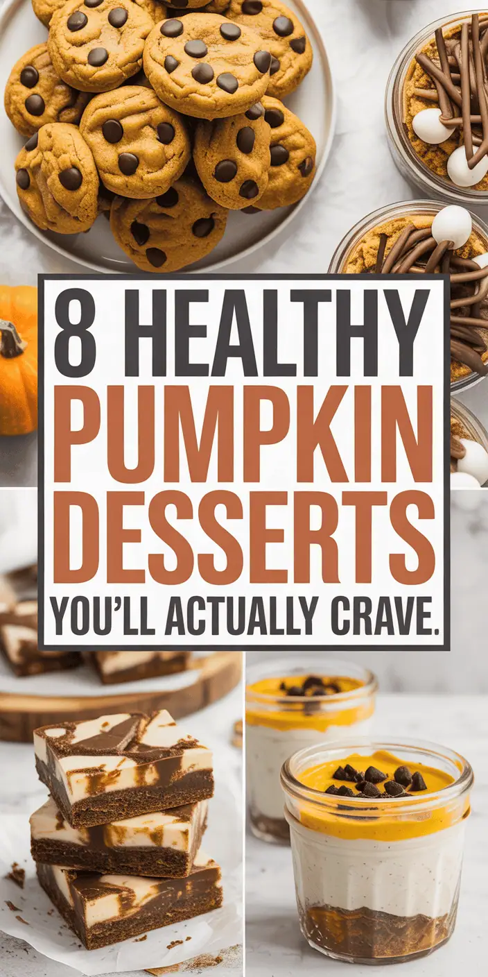 Healthy Pumpkin Desserts That Still Taste Indulgent