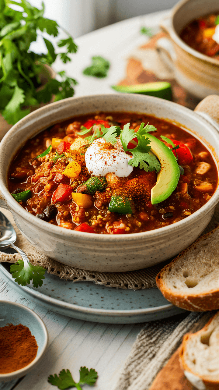 Hearty Vegan Chili for All Seasons