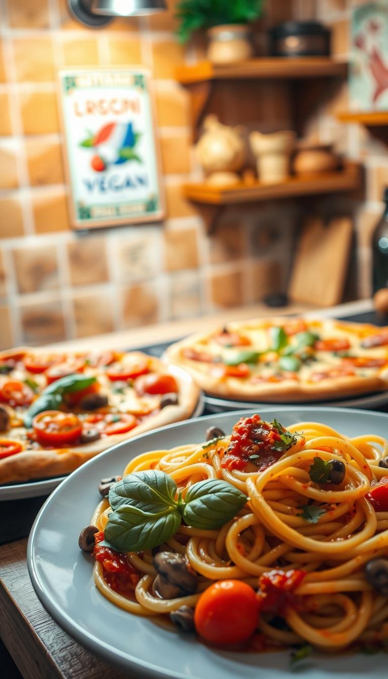 Delicious Italian Vegan Pasta & Pizza Recipes