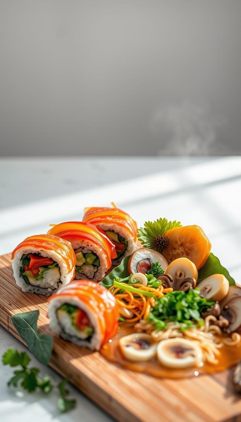 Discover Delicious Japanese-Inspired Vegan Sushi & Ramen