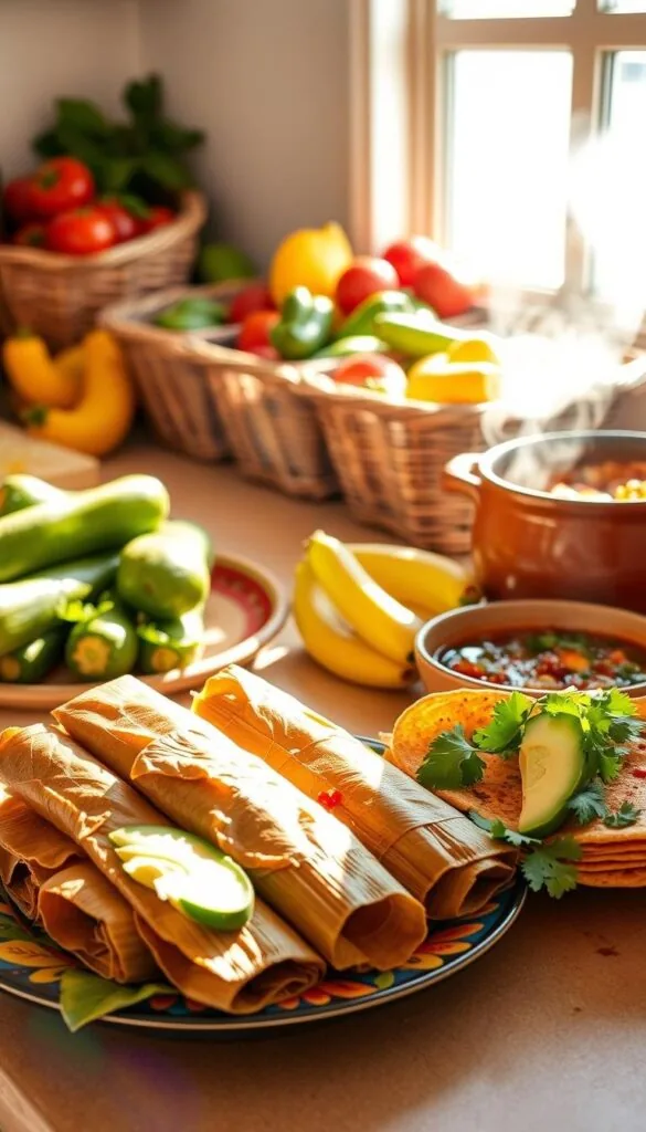 Mexican vegan meals