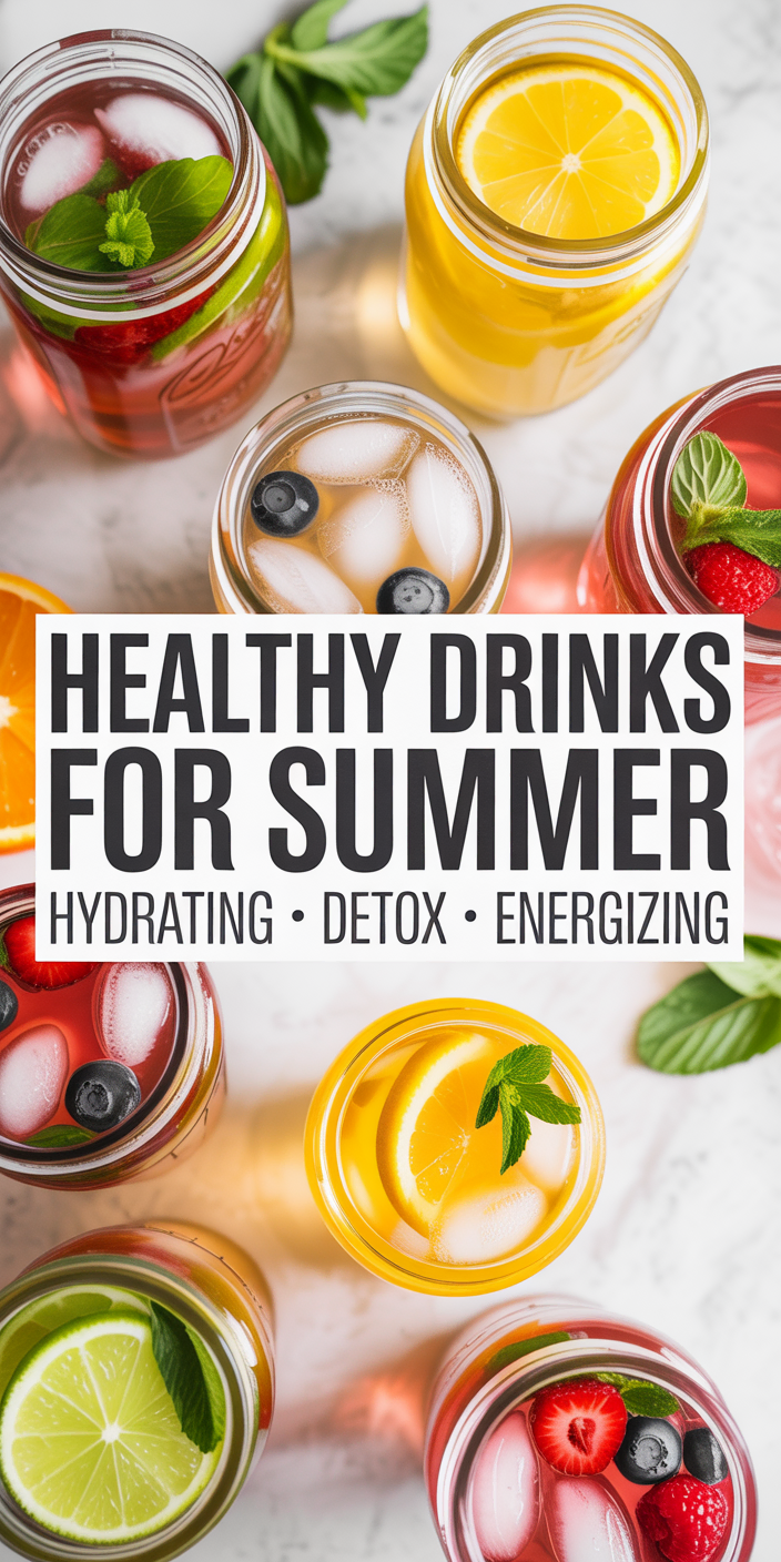 15 Refreshing Healthy Drinks to Boost Your Wellness