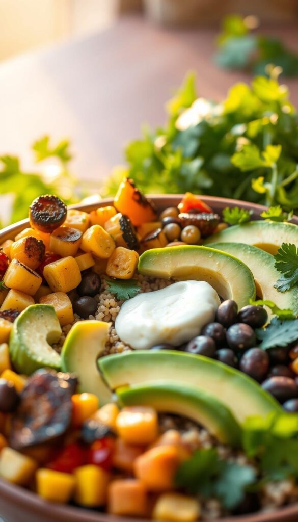 Spicy Mexican Street Corn Buddha Bowl Spicy Mexican Street Corn Buddha Bowl