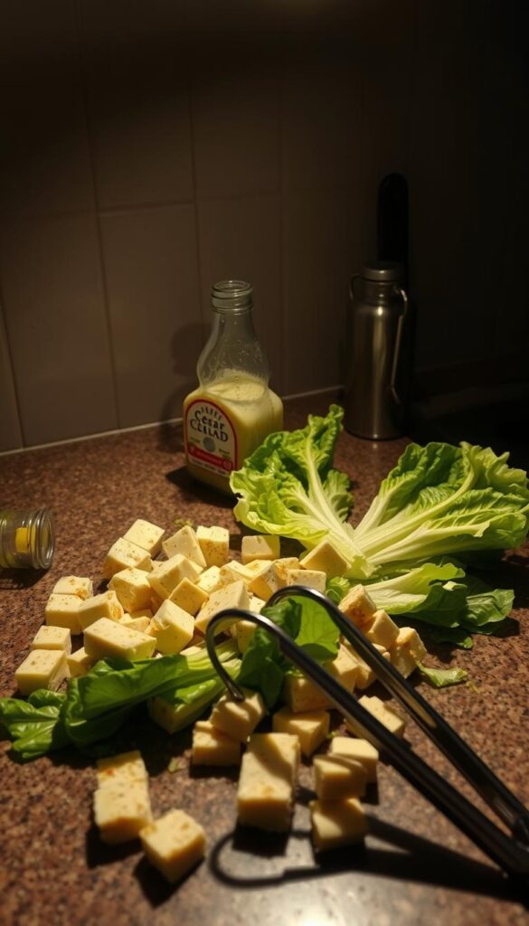Tofu Caesar Salad preparation mistakes Tofu Caesar Salad preparation mistakes