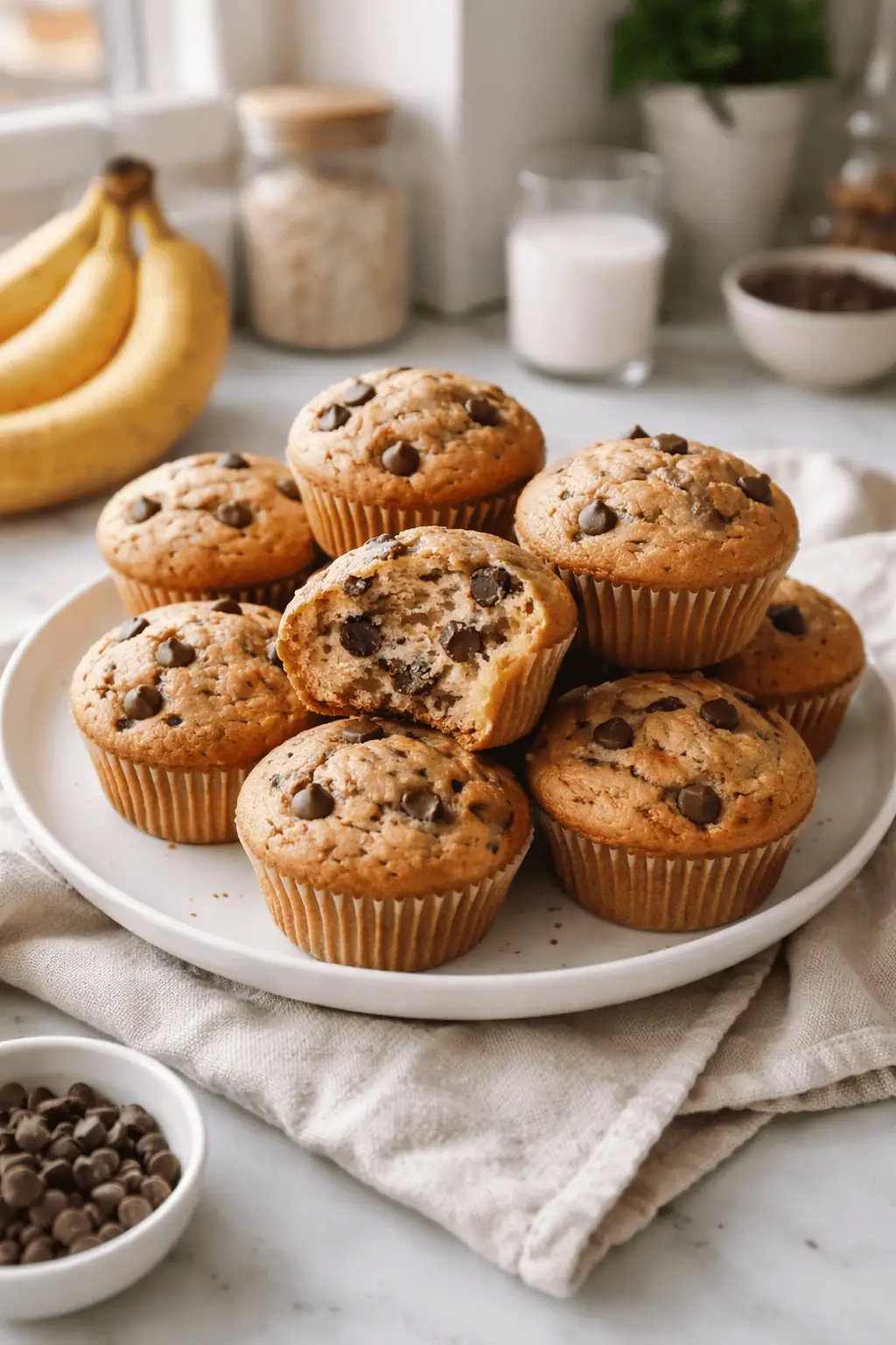 Vegan Banana Muffins