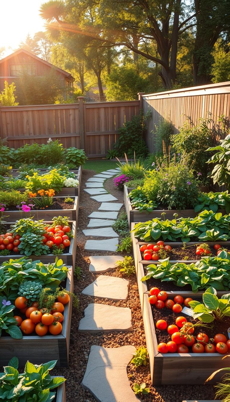 Gorgeous Vegetable Garden Layouts & Design Tips