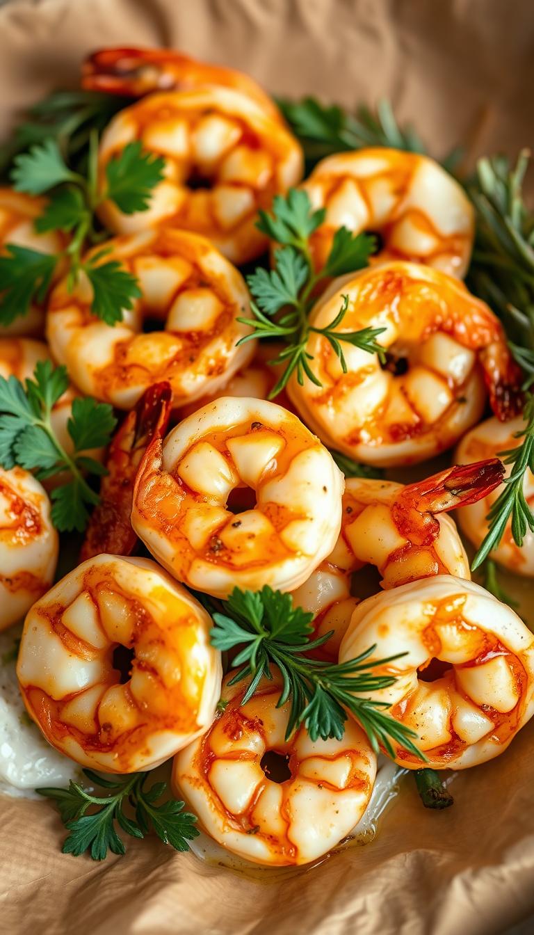 Baked Shrimp with Garlic and Herbs