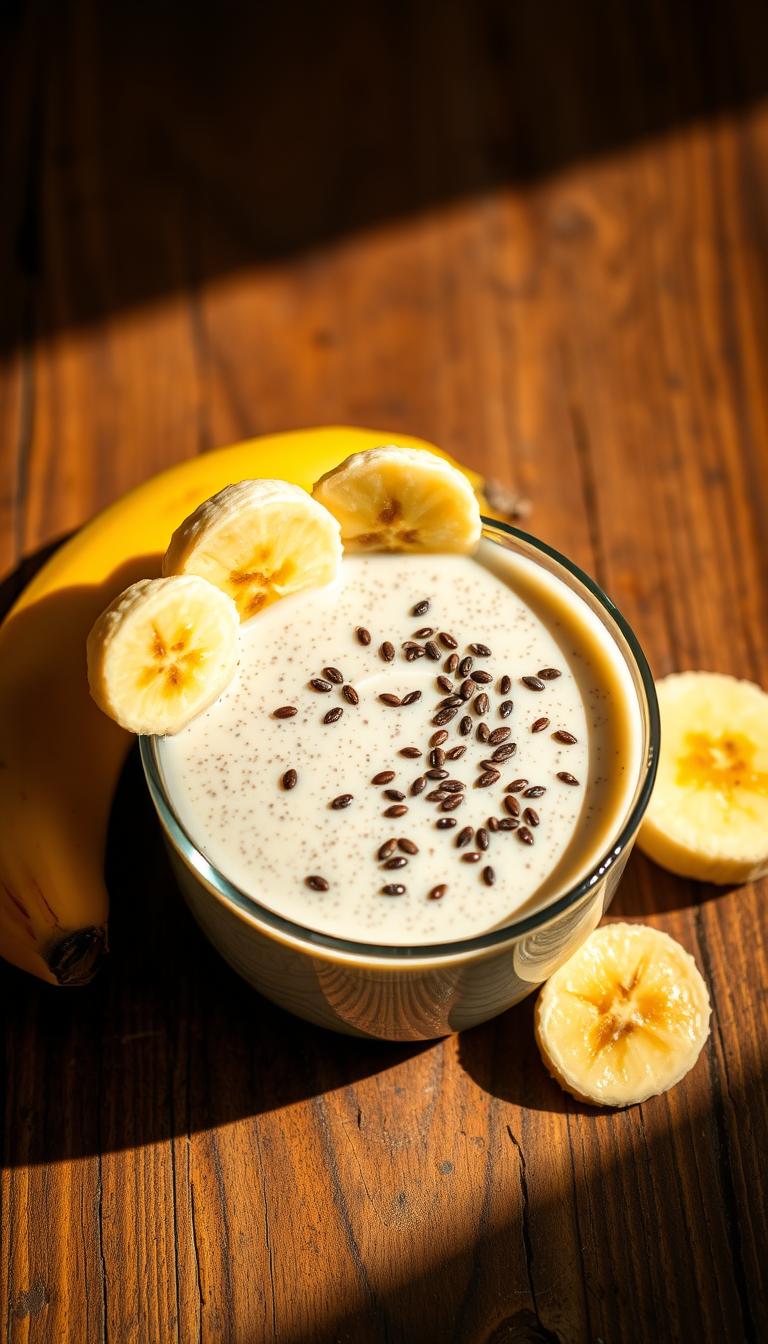Banana Chia Seed Pudding