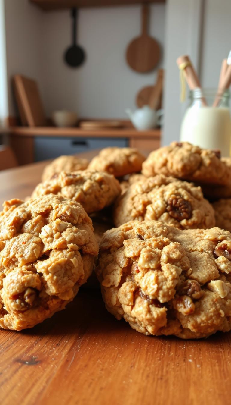 Banana Oatmeal Cookies