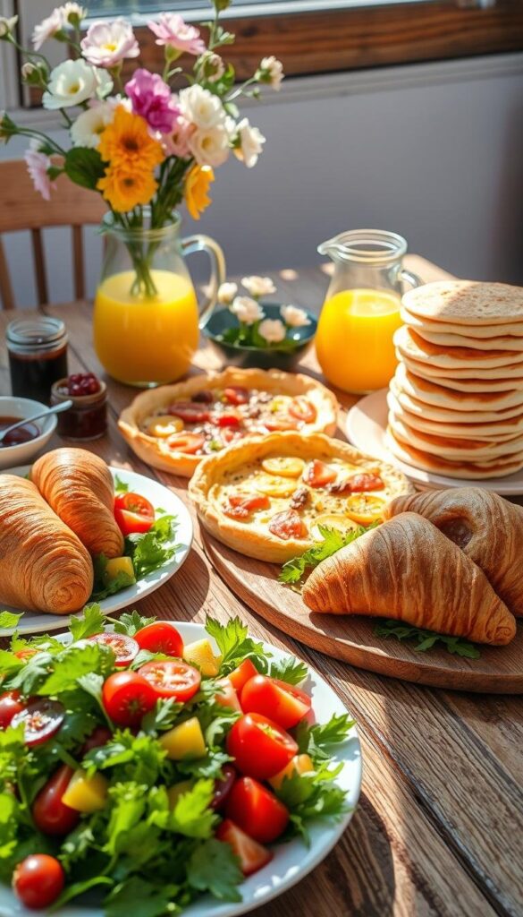 delicious easter brunch spread