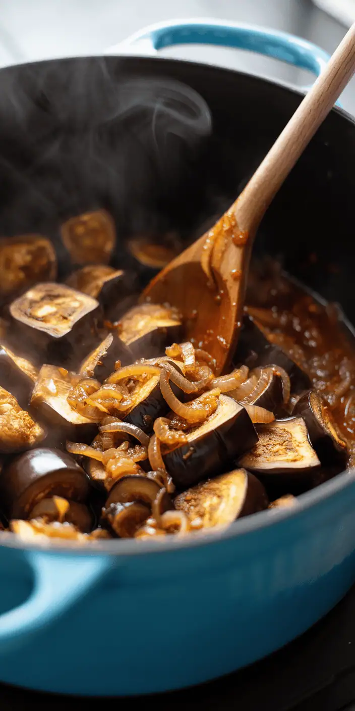 Eggplant and Chickpea Curry