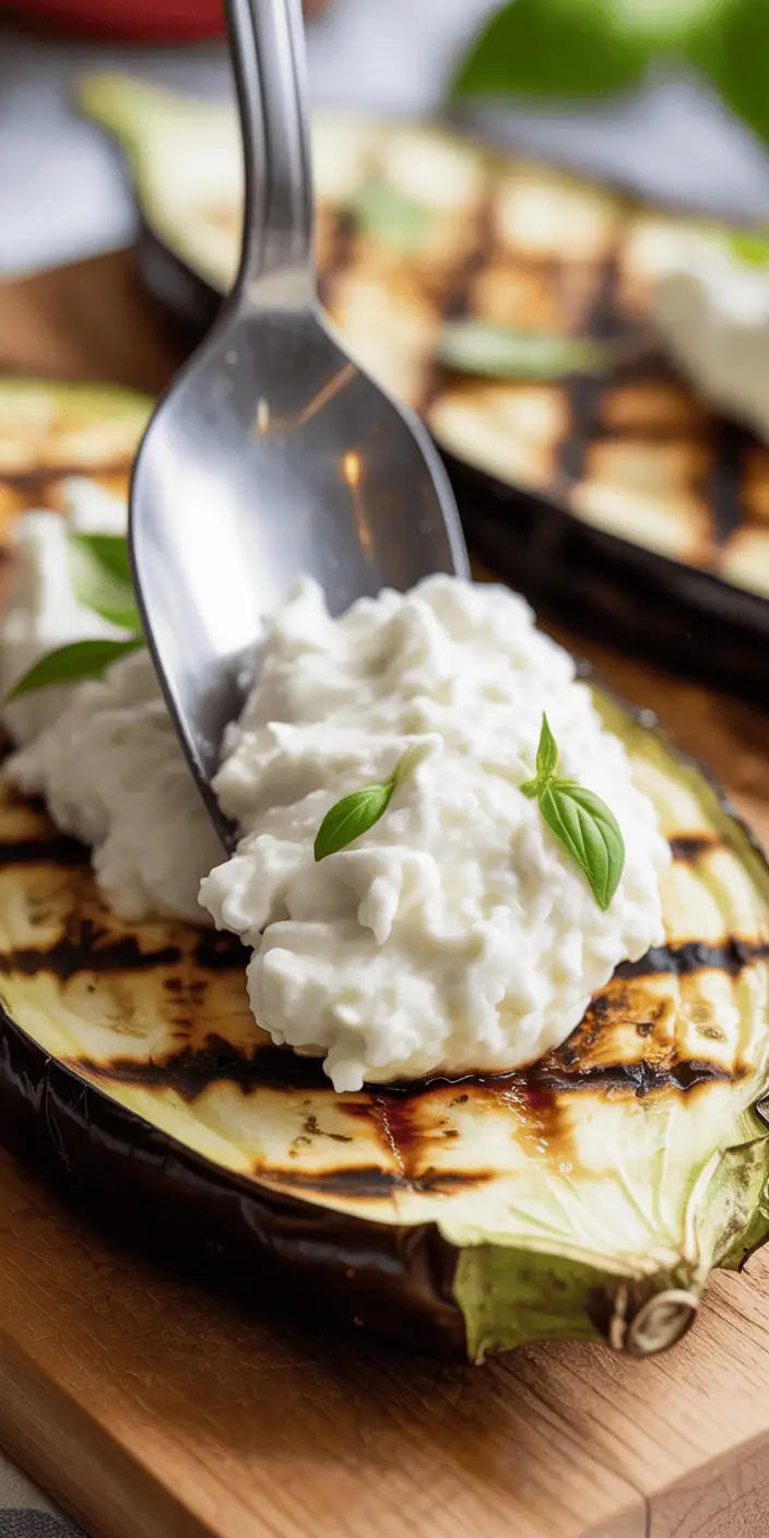 Eggplant Rollatini with Ricotta