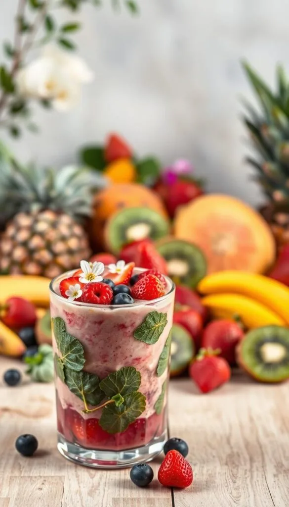 fresh fruit smoothies