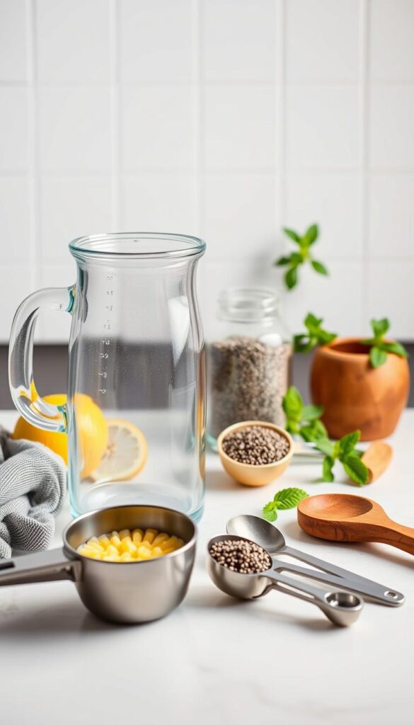 kitchen tools for Chia Seed Lemonade