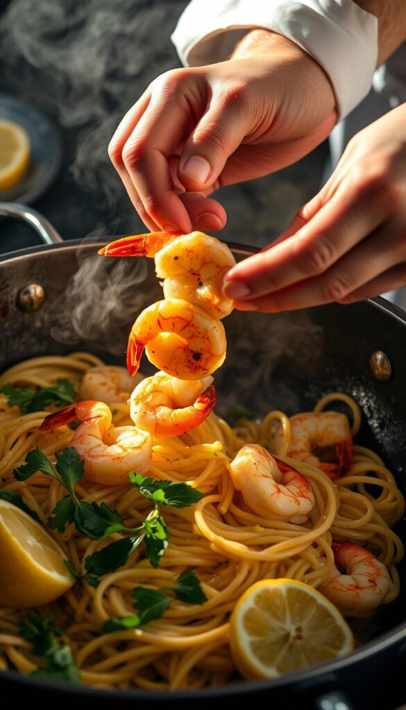 lemon garlic shrimp pasta cooking technique lemon garlic shrimp pasta cooking technique
