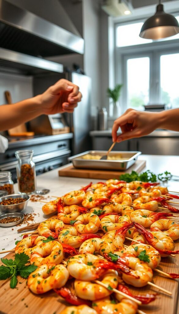 marinated shrimp preparation techniques