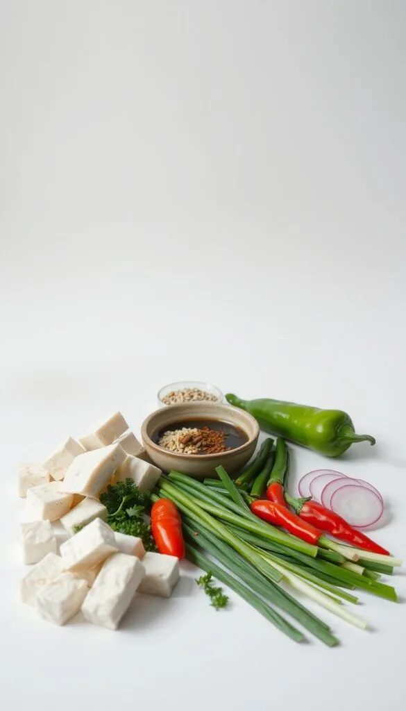 meatless Korean cooking ingredients meatless Korean cooking ingredients