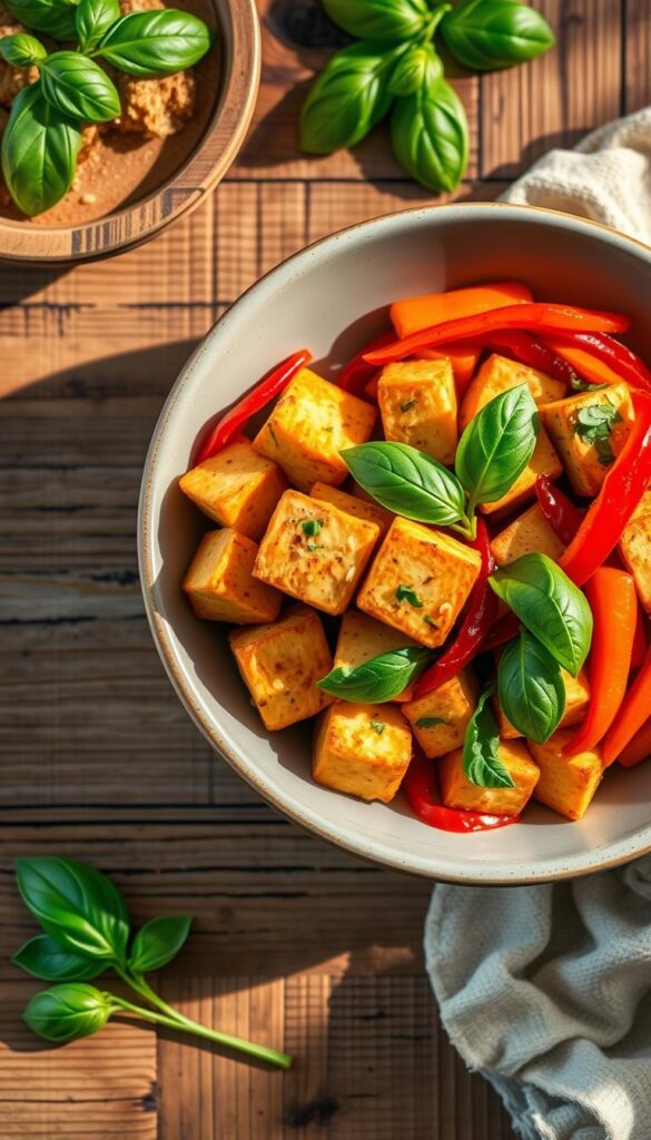 nutritional benefits of Thai Basil Tofu Stir-Fry nutritional benefits of Thai Basil Tofu Stir-Fry