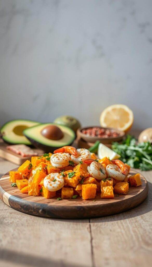 nutritional value of shrimp sweet potato hash nutritional value of shrimp sweet potato hash
