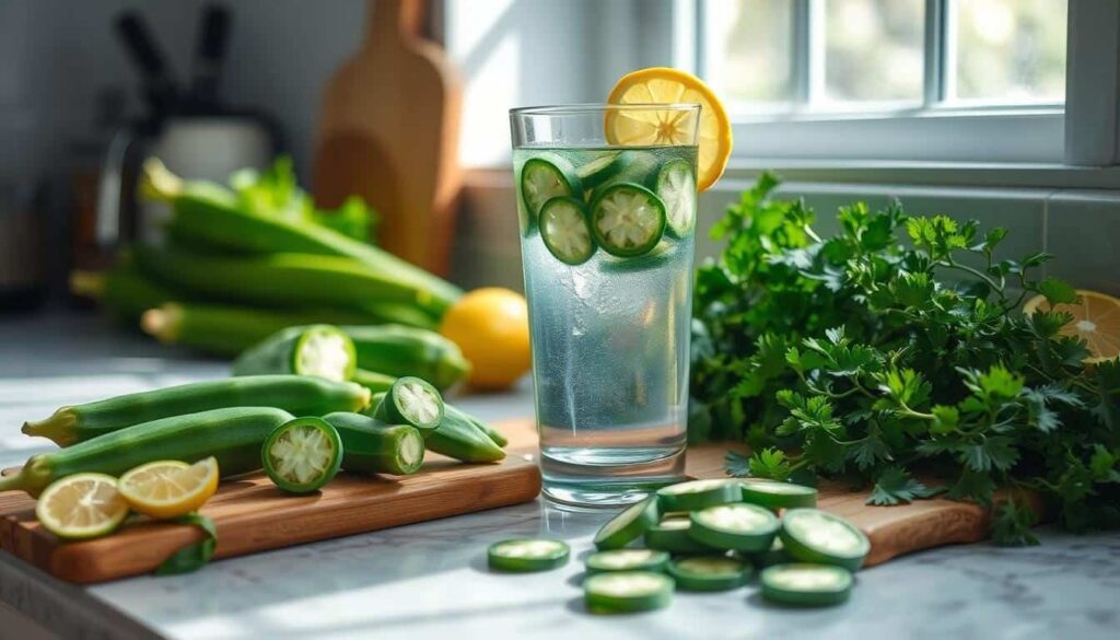 okra water recipe okra water recipe