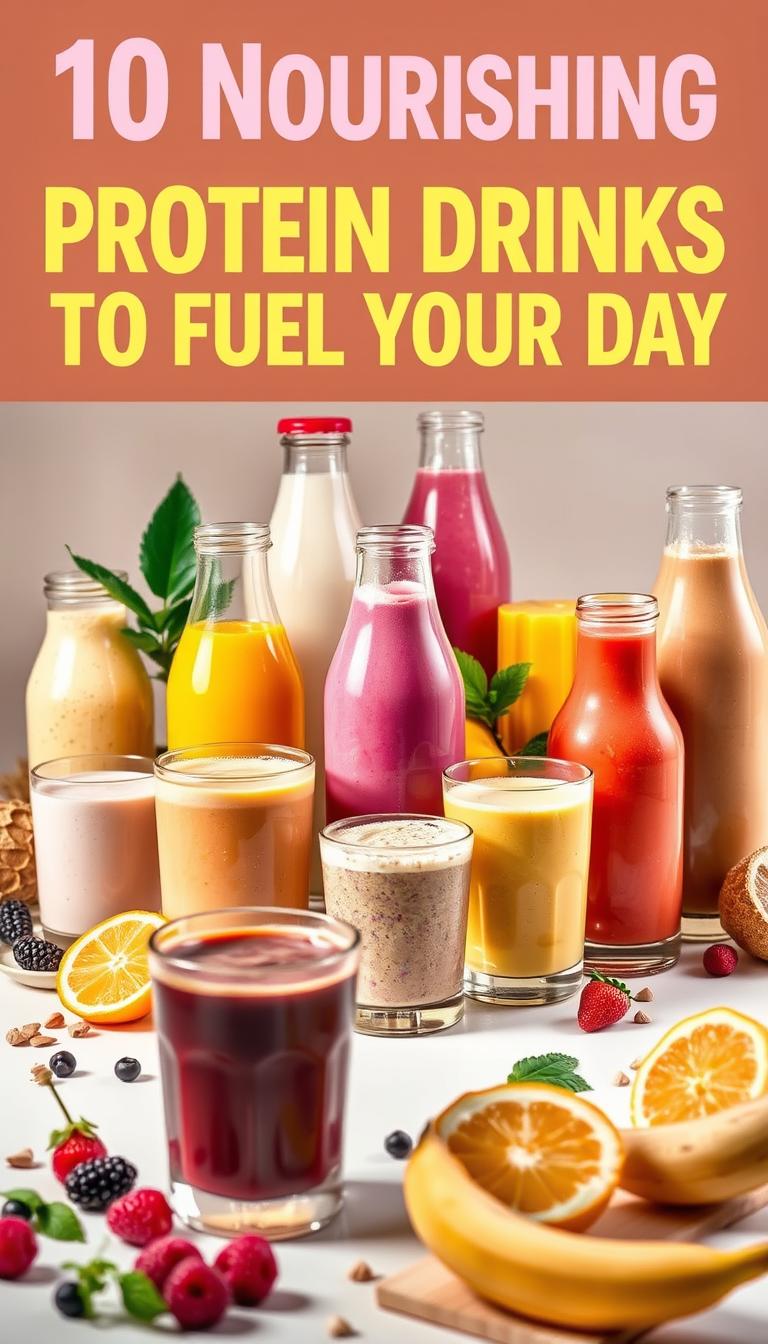 10 Nourishing Protein Drinks to Fuel Your Day