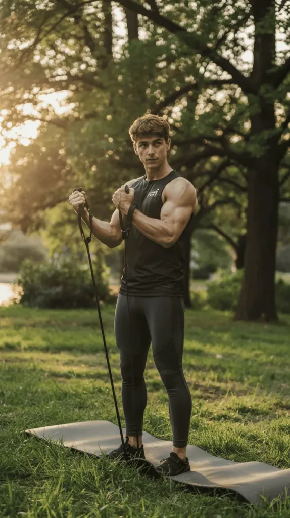 resistance band workout