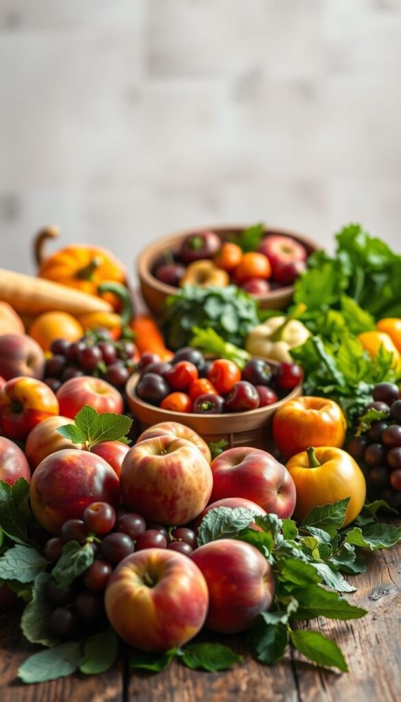 seasonal fruits and vegetables dishes