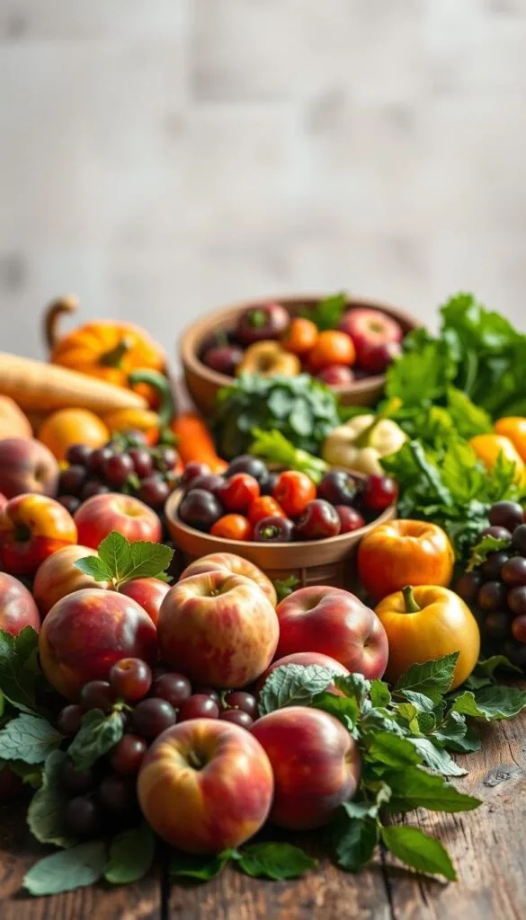 seasonal fruits and vegetables dishes