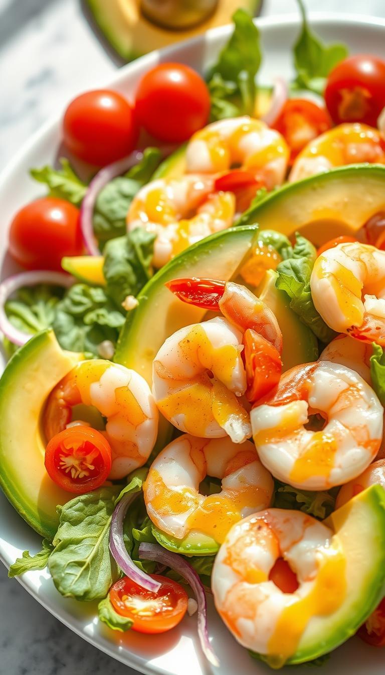 Shrimp and Avocado Salad
