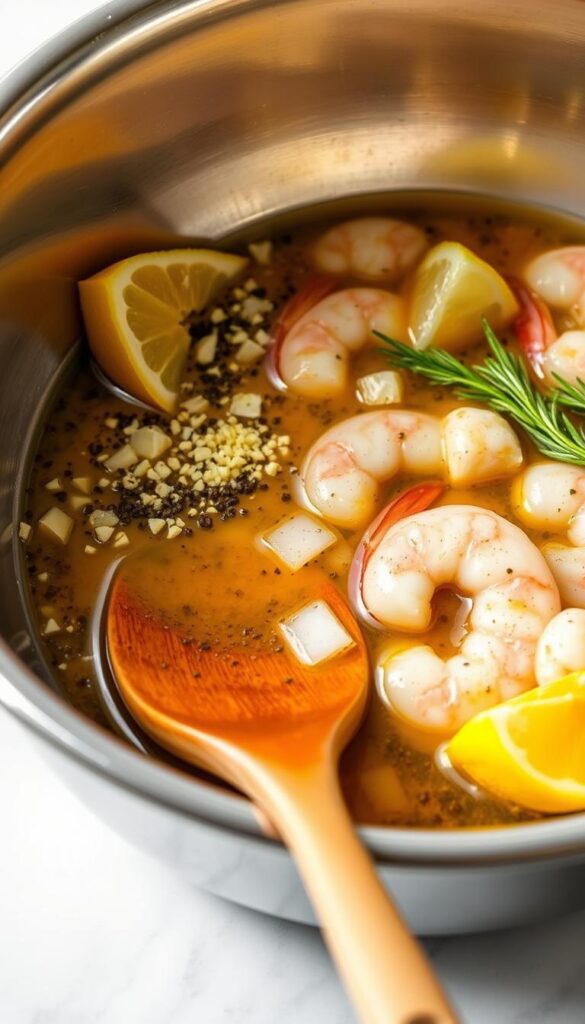 shrimp marinade preparation