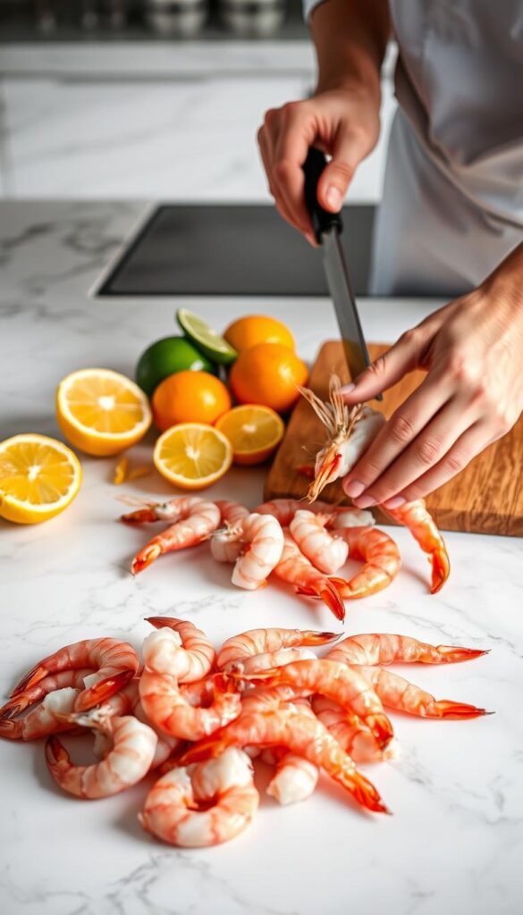 shrimp preparation techniques for ceviche