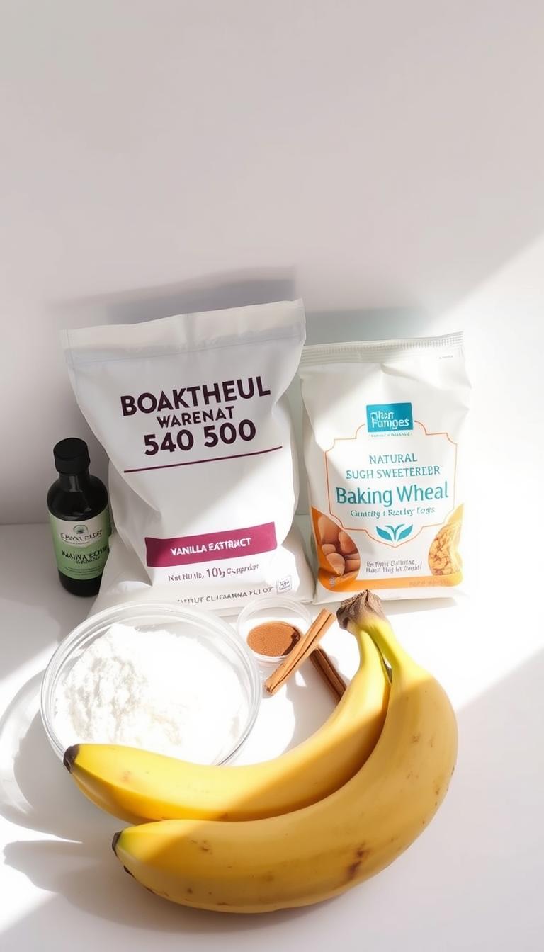 Sugar-Free Banana Muffins