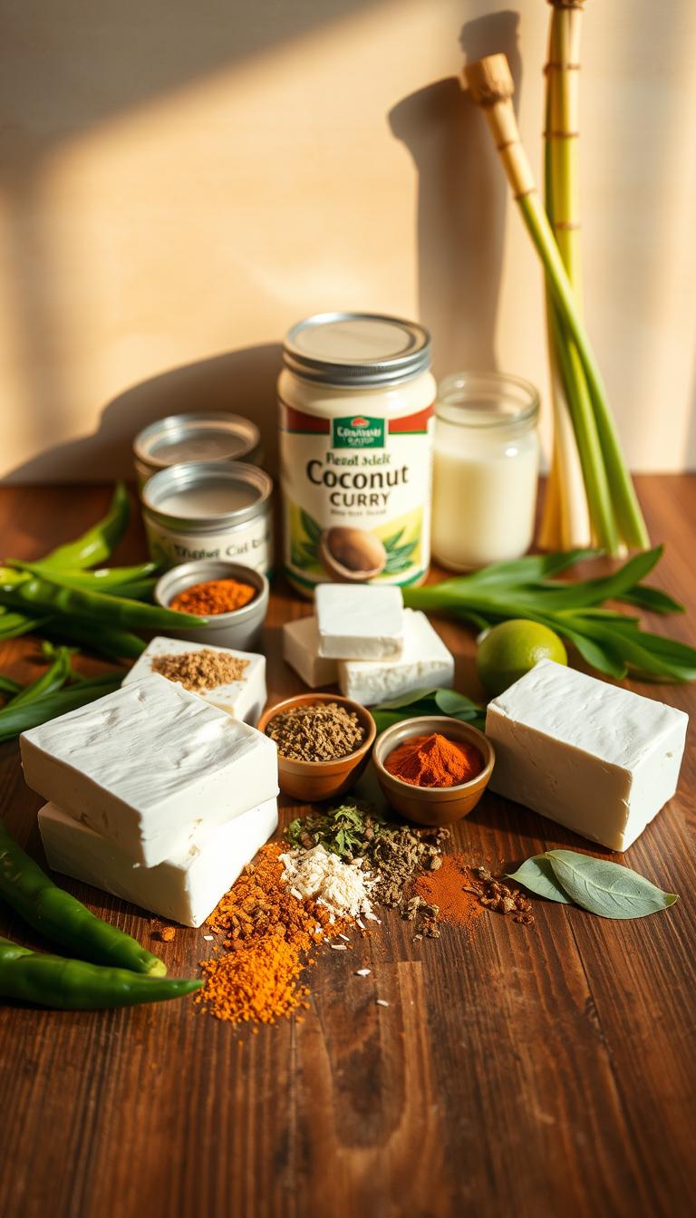 Tofu Curry with Coconut Milk
