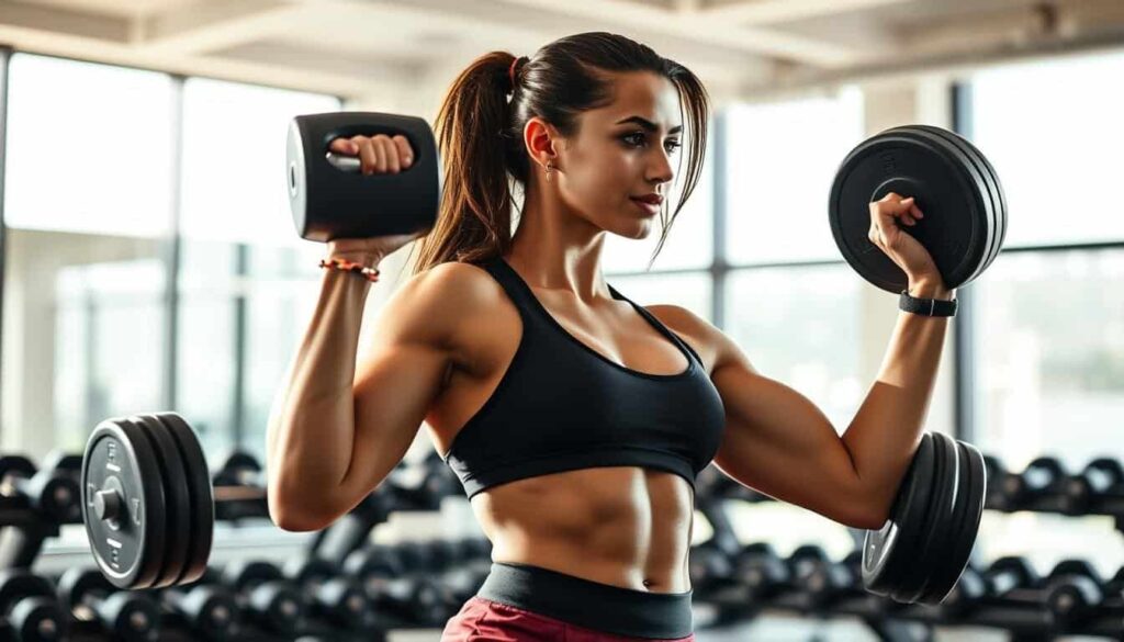 woman weightlifting woman weightlifting